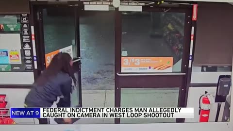 Federal indictment charges man allegedly caught on camera in West Loop shootout