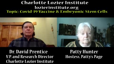 Patty's Page - Embryonic Stem Cell Use in Covid-19 Vaccines