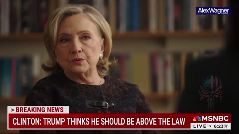 Hillary admits that she is ‘frightened’ by the prospect of President Trump’s second term