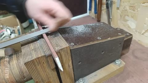 Making a Knife from an Old File | NO POWER tools Knife Making