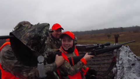 Michigan Whitetail Pursuit S7.6 " Youth Hunter Makes a Perfect shot on his first Buck!"