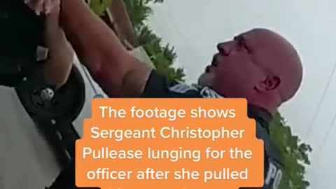 A Florida police sergeant has been charged with felony battery...