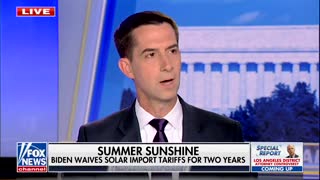 Sen. Cotton: Democrats With ‘Green New Deal Fantasies’ Want Gas Prices to Be High