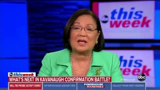 Hawaii Senator Hirono Says Investigation Needs To Focus On Kavanaugh's Credibility