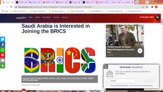 Chaos News Special Saudi Arabia To Join BRICS Edition