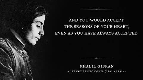 pain - Khalil Gibran