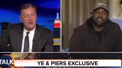 Ye Formely Known As Kanye Asked Piers Morgan How Much Money He Got Basically Calls Him Broke On TV