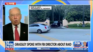 Sen. Chuck Grassley Says FBI Director Refused To Answer About The Raid