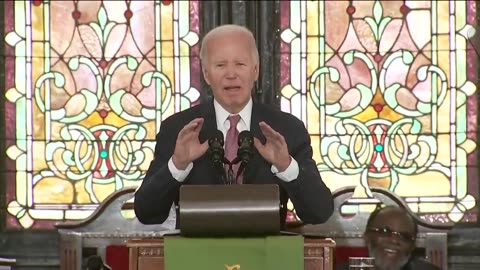 Biden's speech interrupted by pro-Palestine protesters chanting “ceasefire now