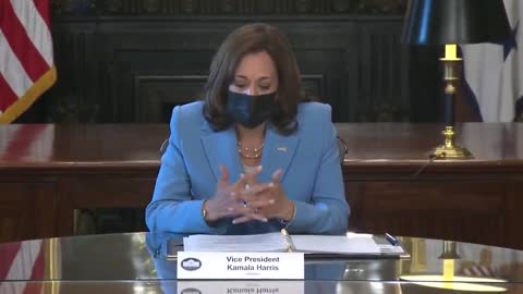Clown Show: Kamala Begins Meeting With Her Pronouns and Declares Herself A Woman