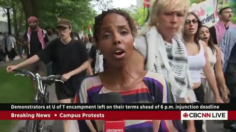 U of T’s pro-Palestinian encampment claims win, leaves before injunction deadlin