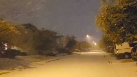 Crazy historical Snow Storm in Austin Texas 02-14-2021!