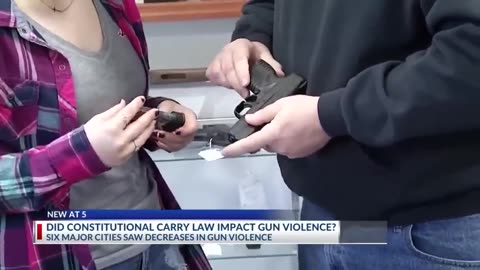 Study: Gun Violence Fell After Ohio Legalized Permitless Carry