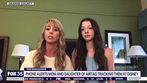 "We Were Terrified": Family Says They Were Tracked At Disney by Planted AirTag Device.