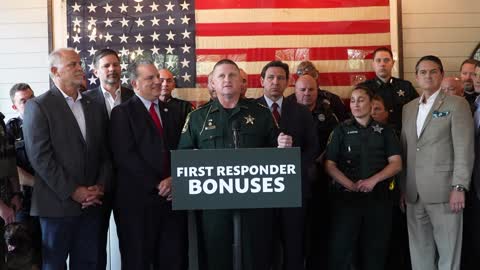 Sheriff Robert Hardwick - First Responders Will Receive $1,000 Bonuses for Second Year in a Row