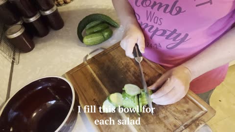 Cucumber Salad 2 Ways - Garden to Table