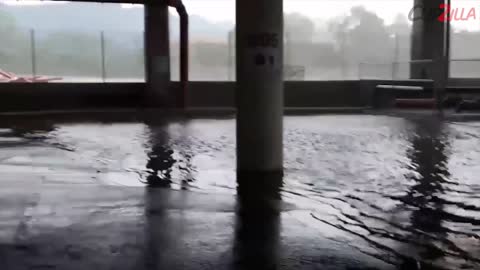 Flooded Mall In Monterrey, Mexico
