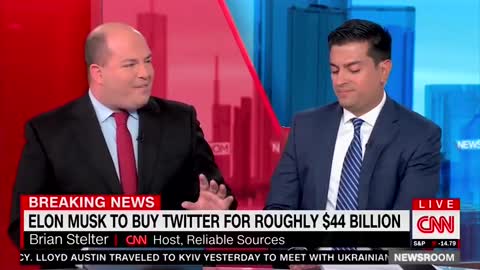 Brian Stelter Worries that Twitter Will Become Chaz