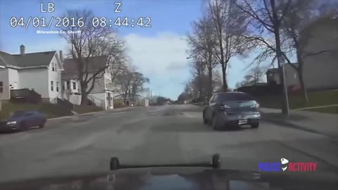 Dashcam Video Shows Wild Milwaukee Police Chase