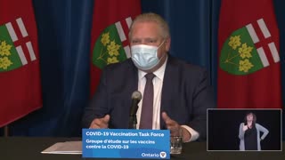 Doug Ford Directly Asked Joe Biden To Help Out His 'Neighbour' & Get Canada More Vaccines