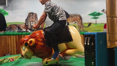 Riding the bull