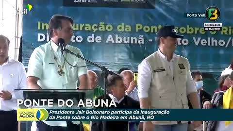 Bolsonaro acaba de fazer forte discurso em Rondônia e ameaça baixar decreto