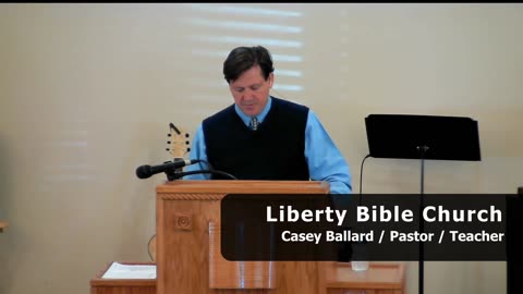 Liberty Bible Church / The Lost Sheep / Luke 15:1-7