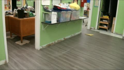 5000 sq ft of Congoleum Triversa Vinyl Plank installed in the Boy's & Girl's Club of Clifton NJ