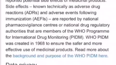 See the number of Adverse Drug Reactions (ADRs) from Covid-19 vaccine.