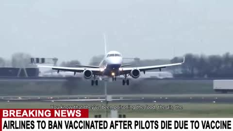 Piloti vaccinati di alcune compagnie aeree non possono volare