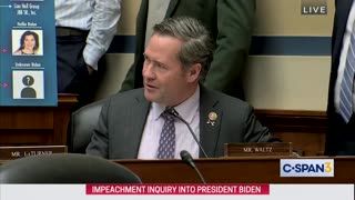 Eric Swalwell Attacks Impeachment Inquiry, Mike Waltz Destroys Him With Hilarious, Savage Response