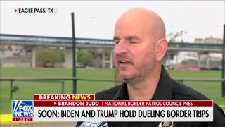 Border Patrol Union President Brandon Judd wasn't invited by Biden to meet during his border visit