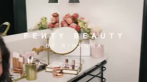 Tutorial on fenty beauty product by Rihanna