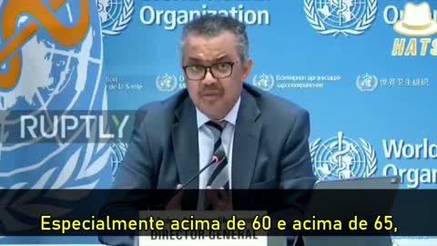 Diretor da OMS - Tedros Adhanom - Vacinas Matam Crianças