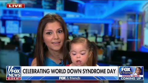 ADORABLE! Fox News Host Brings Daughter to Work to Celebrate World Down Syndrome Day