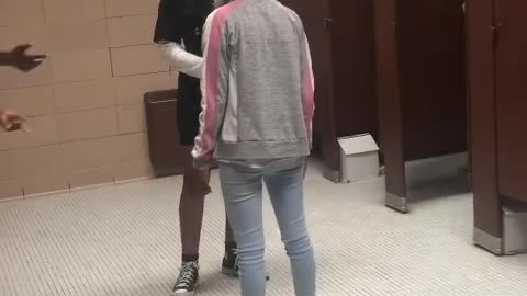Girl talks trash and gets beat up