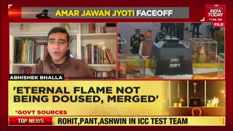 Political Storm Erupts Over Amar Jawan Jyoti Merger, Government Hits Back At Opposition's Salvos