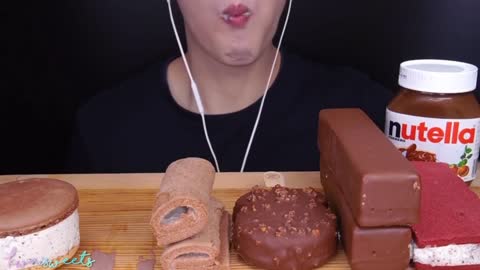 CHOCOLATE DESSERTS PARTY ASMR