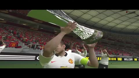 MANCHESTER UNITED VS FEYEOND -A winning throphy