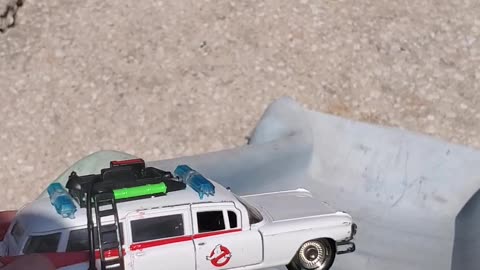 Ghostbusters Ecto-1 - Slide Test
