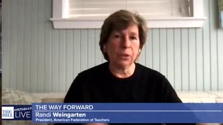 Randi Weingarten falsely claims she actually reopen schools "more quickly than almost anybody else."