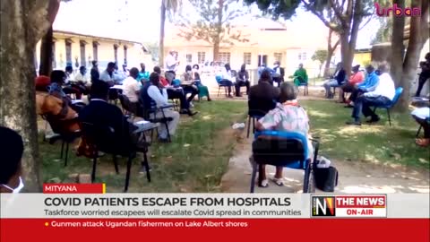 Covid patients escape from hospitals