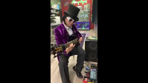 Willy Wonka cosplay "Canon in D" improv ambient Bass
