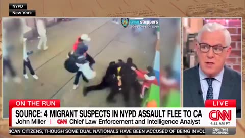 CNN's Erica Hill stunned speechless by report illegal migrants run crews