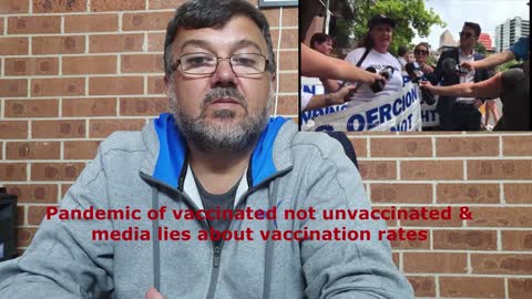 Pandemic of vaccinated or unvaccinated: and media lies about actual vaccination rates