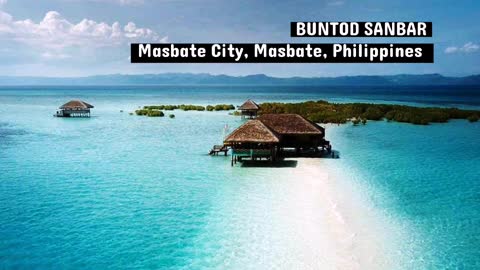 2021 top 10 sandbars in Philippines