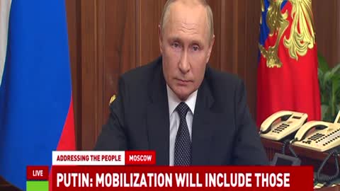 Putin whole speech about the mobilization