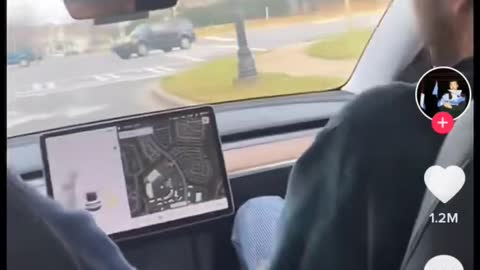 Man pranks grandpa and changes Tesla turn signal into fart sound.