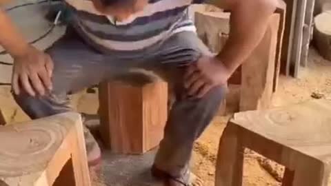 Woodworking Wood Art, Wood Carving #short- Make multiple from one