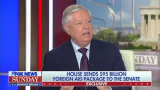 Lindsey Graham Thanks Donald Trump for his Support for the Ukraine Funding